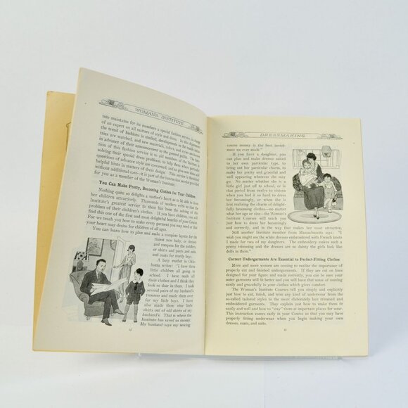 Woman's Institute of Domestic Arts & Sciences Booklet Magazine 1921 Antique - Picture 6 of 6